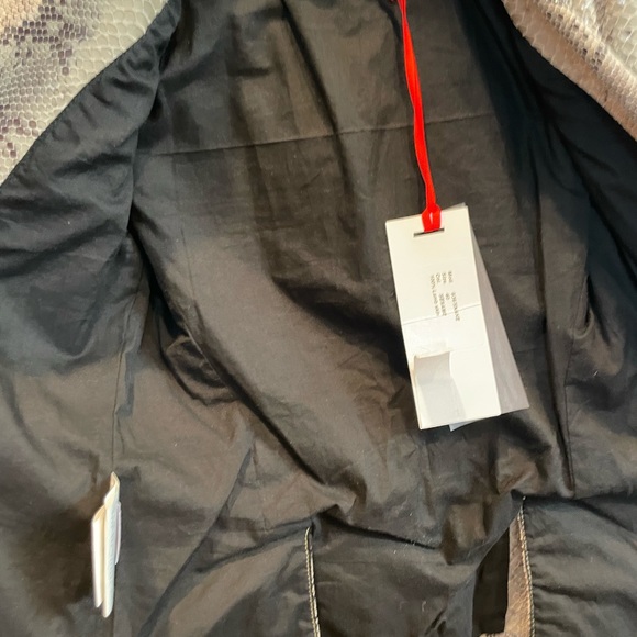 Bully lamb skin leather stylish blazer. BRAND NEW, never worn. Designer made. - Picture 6 of 12